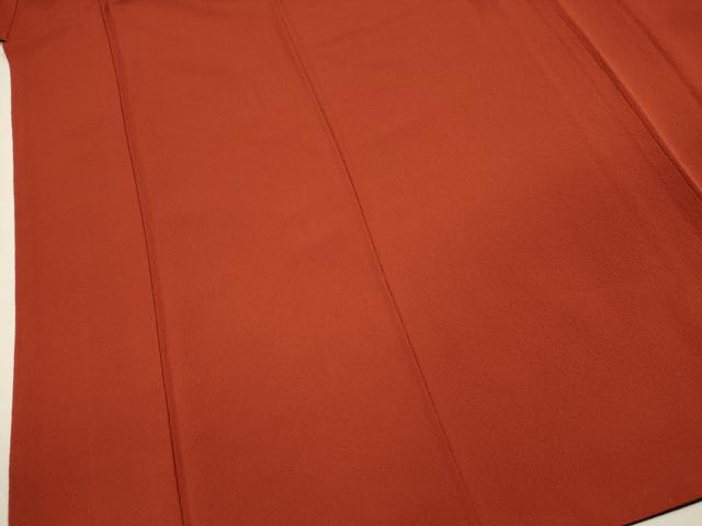 平和屋着物■上質な色無地 紅緋色 やまと誂製 正絹 逸品 DABI3880ya