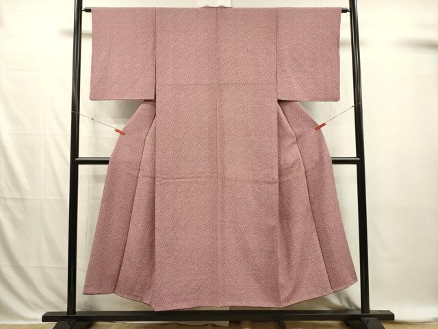 平和屋着物■江戸小紋 大小あられ 正絹 逸品 DABI3881ya