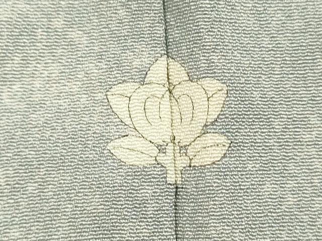 平和屋着物■上質な小紋 作家物 雲取り文 暈し染め 正絹 逸品 未使用 DABI3911ya