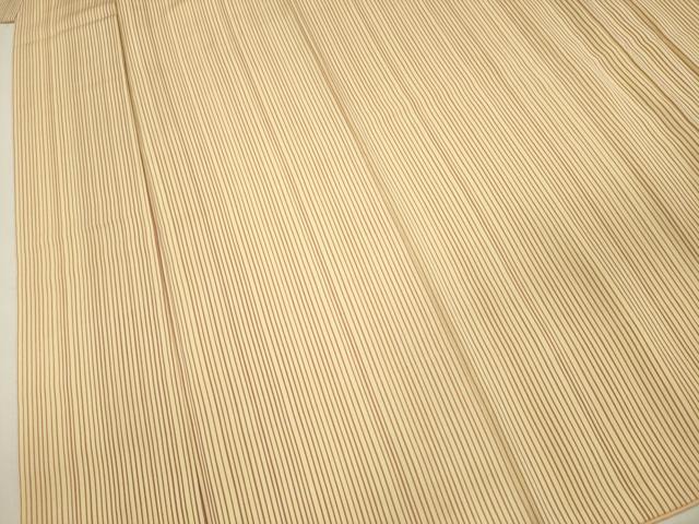 平和屋着物■上質な小紋 間道 正絹 逸品 DABI3941ya