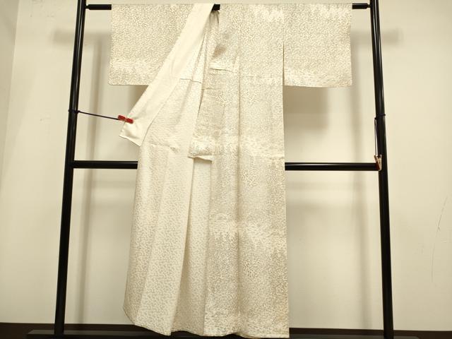 平和屋着物▽上質な小紋 単衣 風景文 正絹 逸品 DABI4038du