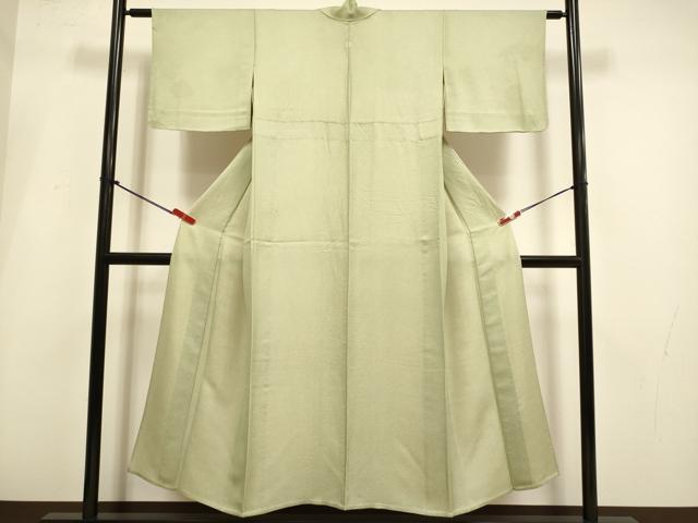 平和屋着物▽江戸小紋 単衣 鮫小紋柄 両面染め 正絹 逸品 DABI4039du