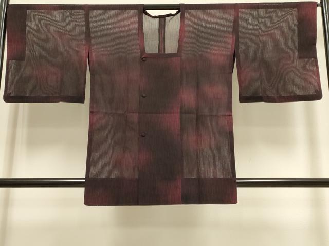 平和屋着物▽道行コート スリーシーズン 春夏秋 塵除け 霞文 正絹 逸品 DABI4072du