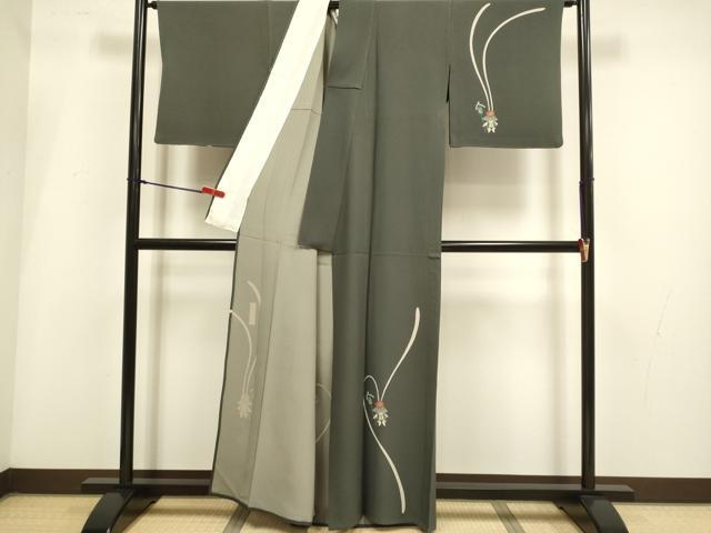平和屋着物▽世界的人形師 辻村寿三郎 ジュサブロー 訪問着 単衣 兎 正絹 逸品 DABI4082du