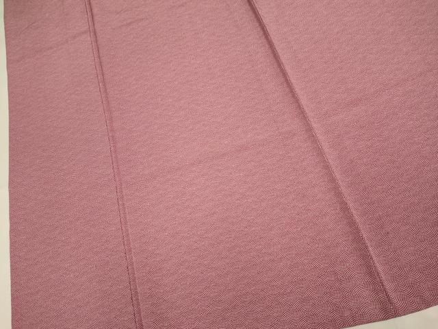 平和屋着物▽江戸小紋 単衣 鮫小紋柄 正絹 逸品 DABI4096du