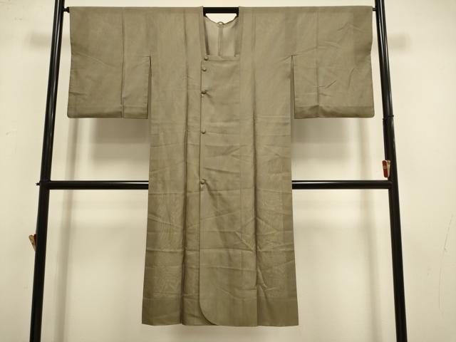 平和屋着物▽道行コート スリーシーズン 春夏秋 塵除け 霞文 ロング丈 正絹 逸品 DABI4144du