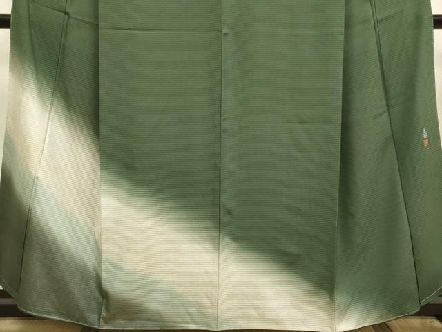 平和屋着物▽松尾光琳 色留訪問着 無双 絽袷 絽×絽 霞文 暈し染め 正絹 逸品 未使用 DABI4159du