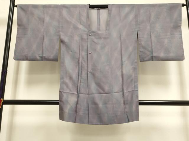 平和屋着物▽道行コート スリーシーズン 春夏秋 塵除け 霞文 正絹 逸品 DABI4175du