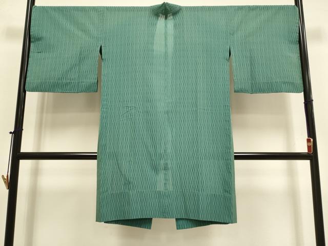 平和屋着物▽道中着 スリーシーズン 春夏秋 塵除け 立涌文 まるやま扱い ロング丈 正絹 逸品 DABI4182du