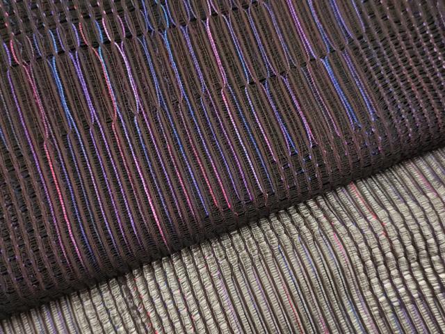 平和屋着物▽道行コート スリーシーズン 春夏秋 塵除け 霞文 正絹 逸品 DABI4268du