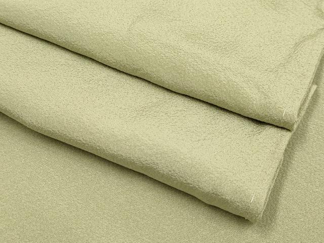 平和屋着物●上質な色無地 利休色 正絹 逸品 DABI4324du