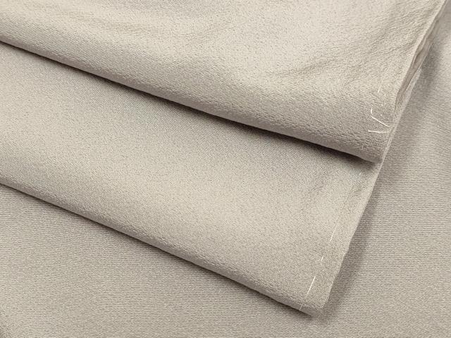 平和屋着物●上質な色無地 鳩羽鼠色 正絹 逸品 未使用 DABI4325du