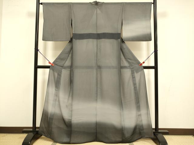 平和屋着物▽訪問着 無双 紗袷 紗×絽 霞文 暈し染め さが美扱い 正絹 逸品 DABI4355du