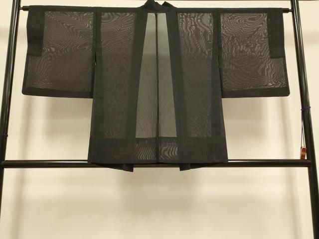 平和屋着物▽羽織 スリーシーズン 春夏秋 塵除け 秋草文 正絹 逸品 DABI4443du