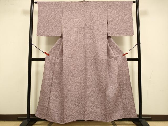 平和屋着物▽上質な小紋 単衣 花尽くし 高島屋扱い 正絹 逸品 DABI4453du