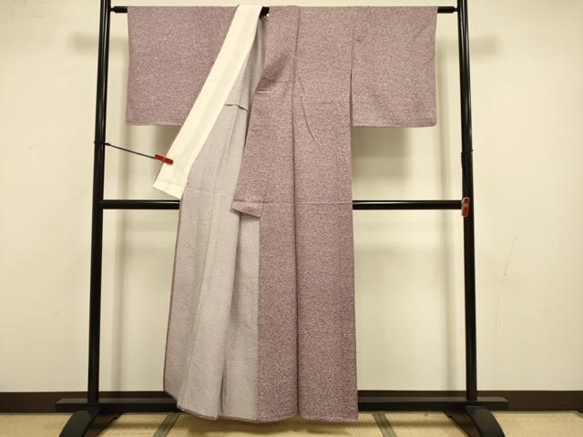 平和屋着物▽上質な小紋 単衣 花尽くし 高島屋扱い 正絹 逸品 DABI4453du
