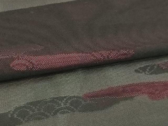 平和屋着物▽羽織 スリーシーズン 春夏秋 塵除け 霞文 正絹 逸品 DABI4648sf