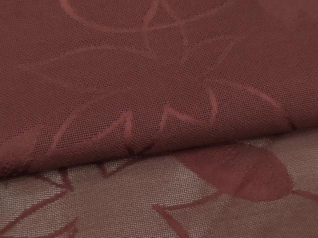 平和屋着物▽羽織 スリーシーズン 春夏秋 塵除け 枝葉文 正絹 逸品 DABI4650sf