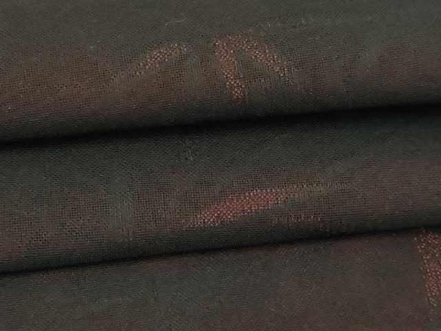 平和屋着物▽羽織 スリーシーズン 春夏秋 塵除け 笹竹文 正絹 逸品 DABI4651sf