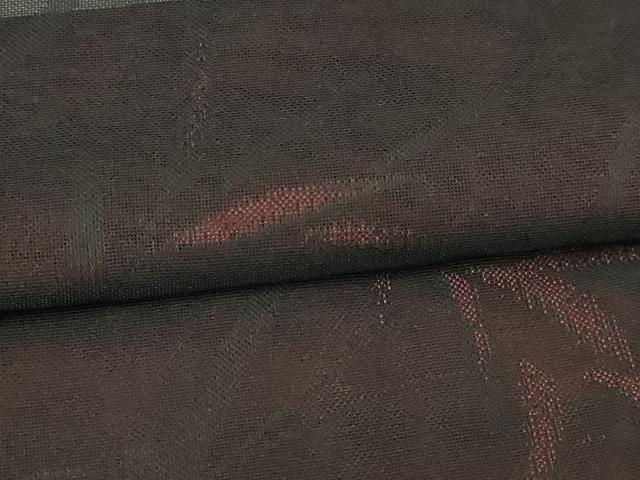 平和屋着物▽羽織 スリーシーズン 春夏秋 塵除け 笹竹文 正絹 逸品 DABI4651sf