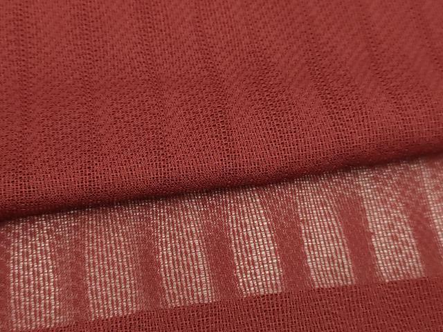 平和屋着物▽羽織 スリーシーズン 春夏秋 塵除け 変わり間道 正絹 逸品 DABI4653sf