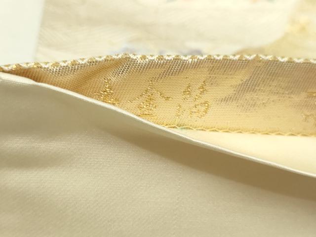 平和屋本店▼六通柄袋帯 京名所光悦 本金箔 正絹 逸品 DABI4739sf