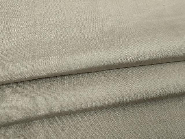 平和屋着物▽上質な色無地 単衣 深川鼠色 正絹 逸品 DABI4794sf