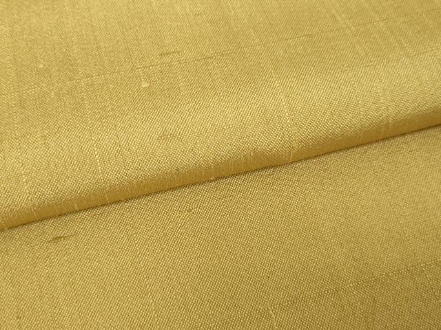 平和屋着物▽生紬 単衣 霞文 枯色 正絹 逸品 DABI4825sf