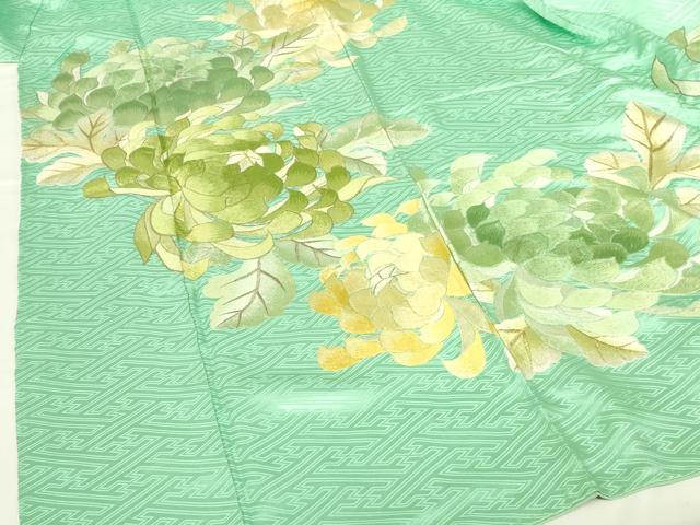 平和屋着物▼豪華振袖 総刺繍 乱菊 金銀糸 正絹 逸品 DABI5158op