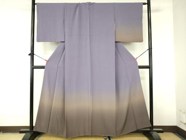 平和屋着物●訪問着 霞文 暈し染め 正絹 逸品 DABI5176op
