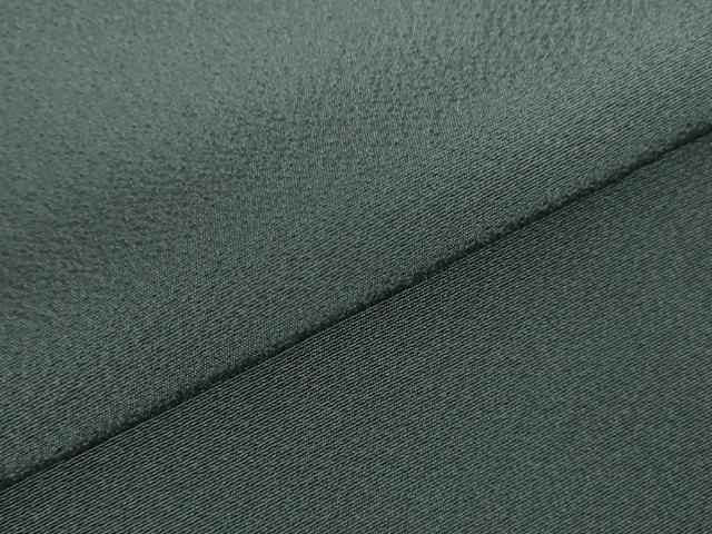 平和屋着物●上質な色無地 羊羹色 ロング丈 正絹 逸品 DABI5209op