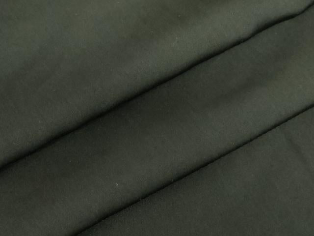 平和屋着物●男性 黒紋付・羽織セット 正絹 逸品 DABI5222op
