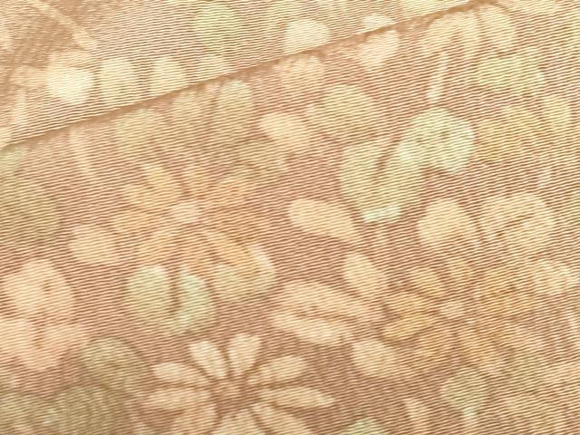 平和屋着物●訪問着 草花 正絹 逸品 DABI5254op