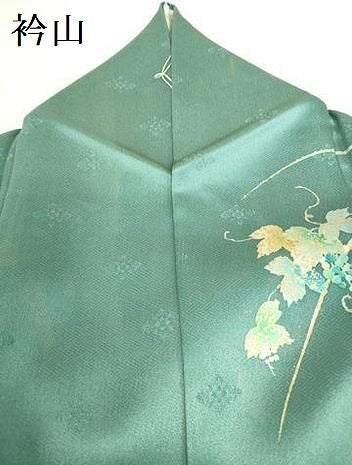 平和屋着物●訪問着 草花 暈し染め 金彩 正絹 逸品 DABI5284op