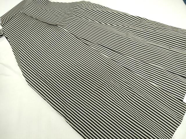 平和屋着物●男性 行灯袴 縞 正絹 逸品 DABI5298op