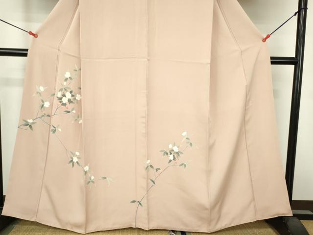 平和屋着物●本加賀友禅作家 南克治 訪問着 枝花 正絹 逸品 DABI5315op