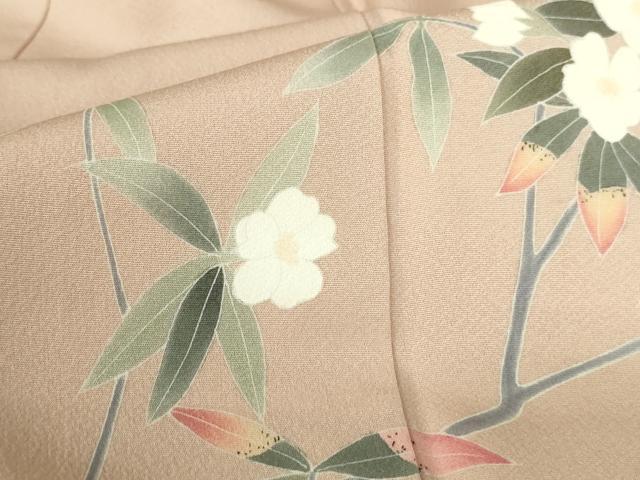 平和屋着物●本加賀友禅作家 南克治 訪問着 枝花 正絹 逸品 DABI5315op