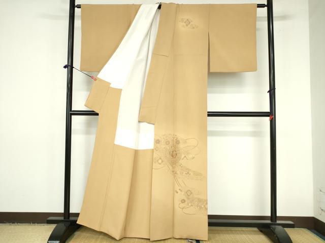 平和屋着物●中国三大刺繍 スワトウ刺繍 汕頭刺繍 総刺繍 訪問着 鳳凰更紗花文 正絹 逸品 DABI5371op