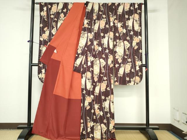 平和屋着物●振袖 舞花 夢工房 洗える着物 DABI5381op