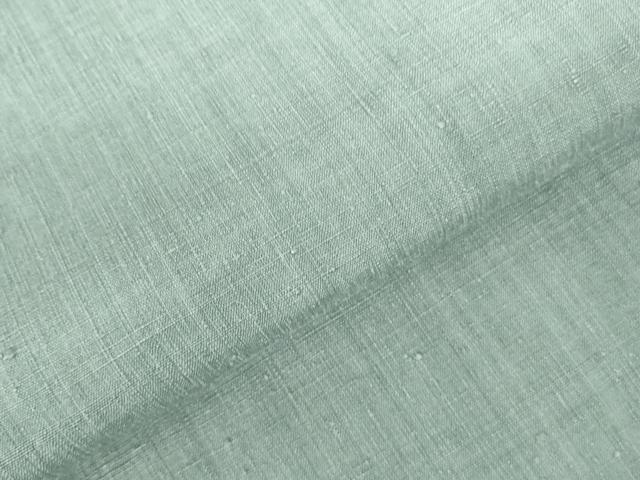 平和屋着物●結城紬 湊鼠色 正絹 逸品 DABI5409op