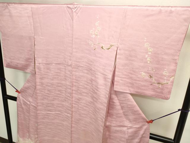 平和屋着物▼訪問着 枝梅 暈し染め 正絹 逸品 DABI5529op