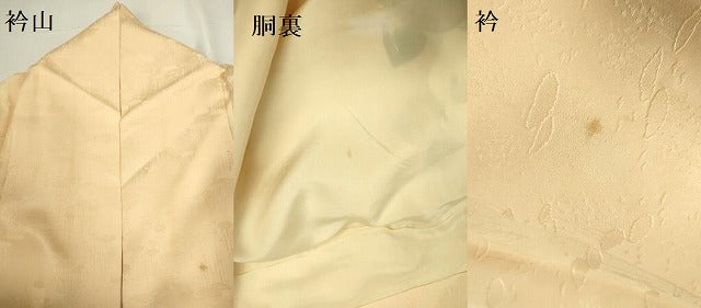 平和屋着物▼訪問着 手描き 枝花 正絹 逸品 DABI5546op