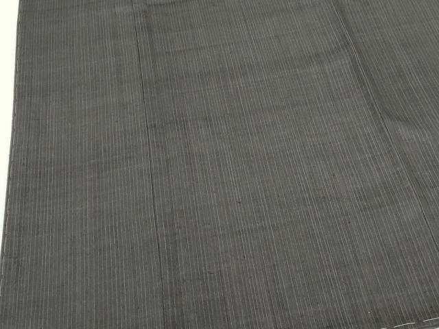 平和屋着物●上質な紬 縞 正絹 逸品 DABI5598op