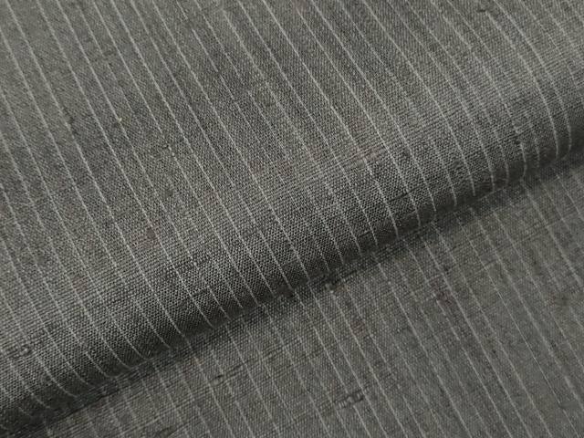 平和屋着物●上質な紬 縞 正絹 逸品 DABI5598op