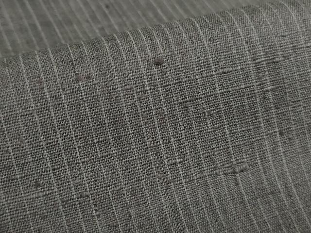 平和屋着物●上質な紬 縞 正絹 逸品 DABI5598op