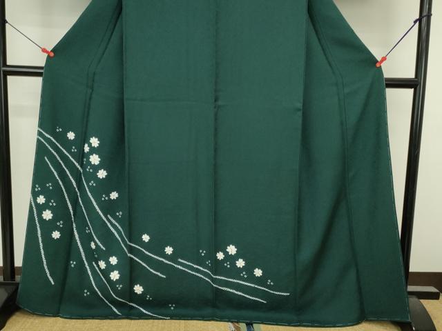平和屋着物●訪問着 絞り 舞花 正絹 逸品 DABI5615op