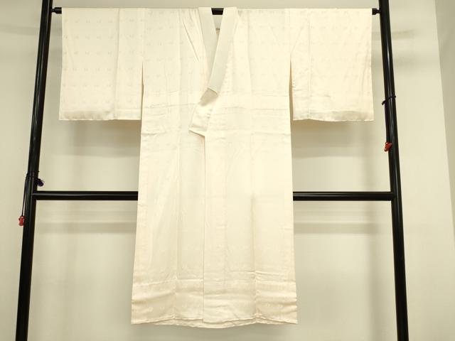 平和屋着物●長襦袢 無双仕立て 草花地紋 正絹 逸品 DABI5874op