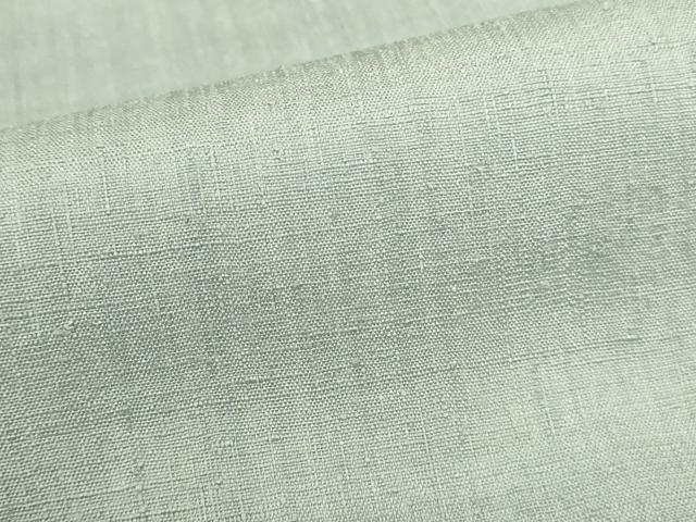 平和屋着物●本場結城紬 秘色色 銀座おゝぎ屋扱い 正絹 逸品 DABI5880op
