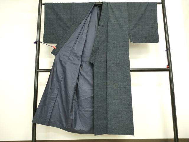 平和屋着物●男性 紬 霞文 正絹 逸品 DABI5916op