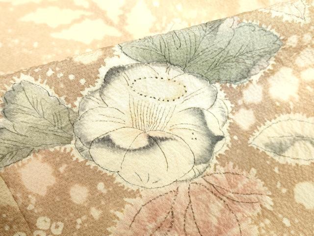 平和屋着物●越後十日町の一流染匠 桐屋・翠山工房 訪問着 絞り 辻が花 暈し染め 正絹 逸品 DABI5949op